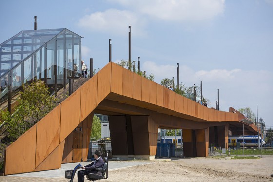 Paleisbrug Den Bosch NL by Benthem Crouwel Architects Amsterdam NL