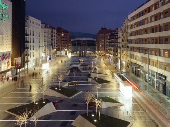 Projekt: Plaza Dalí, Madrid Architekt: Mangado