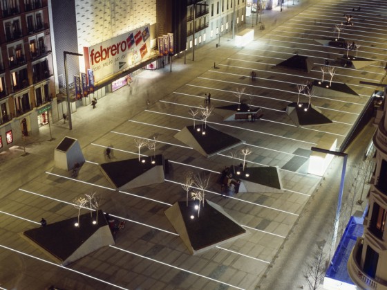 Projekt: Plaza Dalí, Madrid Architekt: Mangado